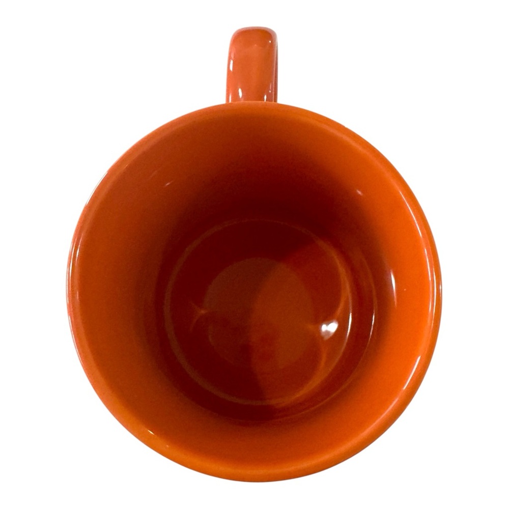 Be Fierce Oversized Cheetah Print Orange Ceramic Coffee Cup Tea Cocoa Mug NWT - Picture 5 of 5